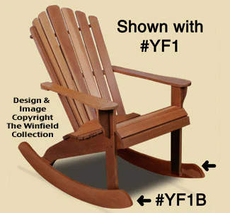 Adirondack Rocker Rail Pattern