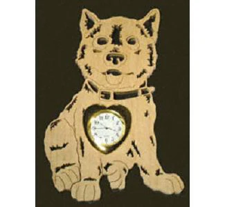 Alaskan Malamute Mini-Clock Project Pattern