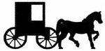Amish Buggy Shadow Wood Pattern(F)