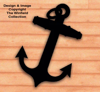 Anchor Shadow Woodcrafting Pattern