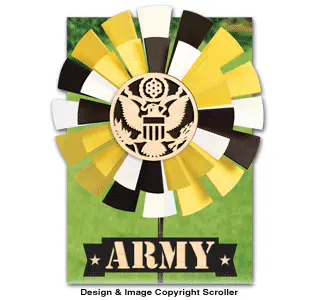 Army Yard Spinner Pattern