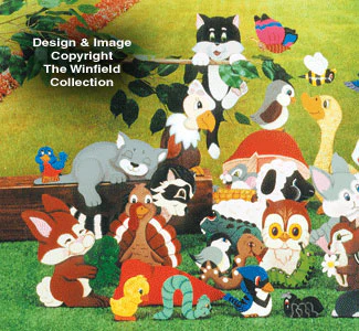 Baby Critters Woodcraft Pattern
