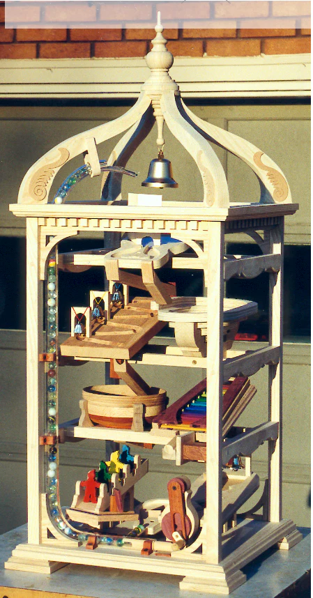 Bell Tower Marble Machine Project Pattern