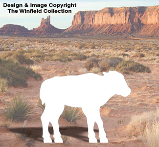 Buffalo Calf Shadow Woodcraft Pattern