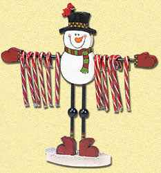 Candy Cane Holder Woodcraft Pattern