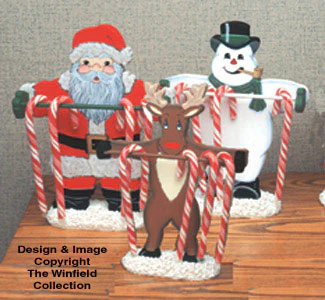 Candy Cane Holders Pattern Set