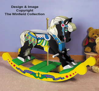 Carousel Rocking Horse Plan