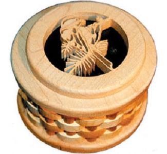Chickadee Split Ring Box Project Pattern