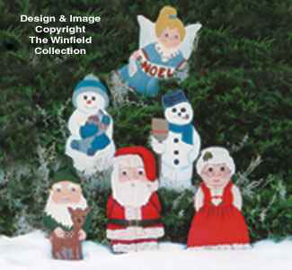 Christmas Figures Woodcrafting Patterns(F)