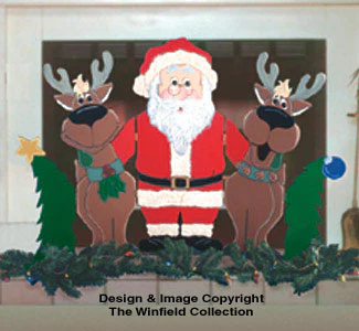 Christmas Trio Screen Pattern 30" (F)