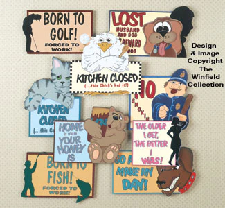 Comical Sign Pattern Collection(F)