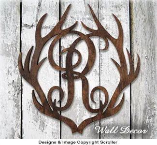Complete Set of Antler Monogram Patterns