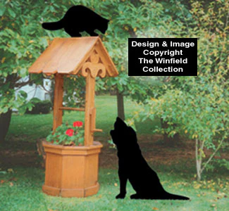 Coon & Hound Shadow Woodcrafting Pattern(F)