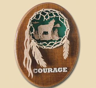 Courage/Wolf Spirit Catcher Project Pattern(F)