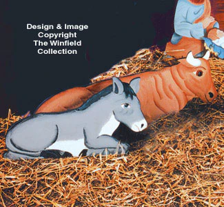 Cow & Mule Woodcraft Pattern