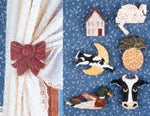 Curtain Tie Backs Woodcraft Pattern(F)