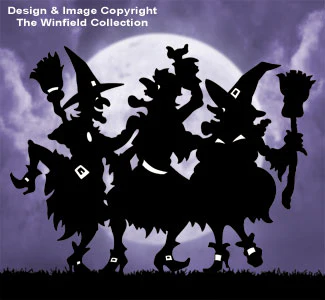 Dancing Witches Pattern(W)