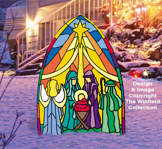 Dazzling Nativity Pattern