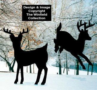 Deer Yard Shadow Pattern Set