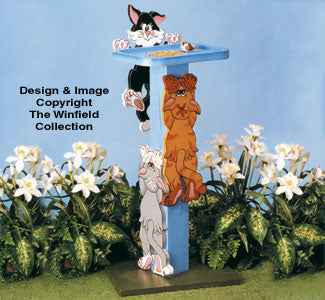Dinnertime Birdfeeder Woodcraft Pattern(F)
