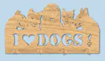Dog Sign Combo Project Pattern [4024 & 4025SC]
