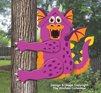 Dragon Birdhouse Woodcraft Pattern
