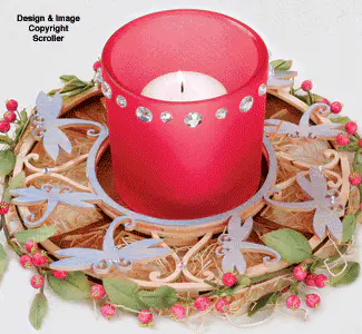 Dragonflies Candle Ring Project Pattern