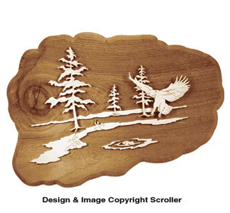 Eagle Fishing Project Pattern - Downloadable