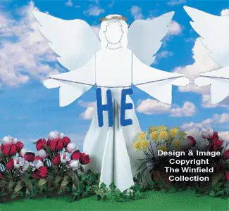 Easter Angels Woodcraft Pattern (WC4& EST49)