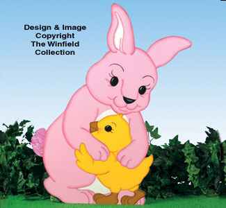 Easter Hugs Woodcraft Pattern(F)