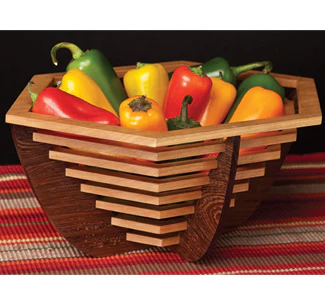 Elegant Art Basket Design Pattern Set #10