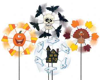 Fall Holiday Whirligigs Wood Plans Set [HYD112 & 116]