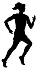 Female Jogger Shadow Woodcraft Pattern(F)