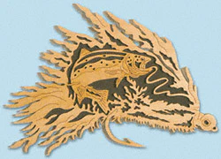 Fly Fishing Lure - Rainbow Trout Project Pattern