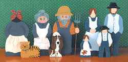Folkart Figure Pattern Collection(F)