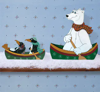Frigid Friends Woodcraft Pattern(F)