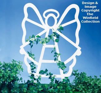 Garden Angel Trellis Wood Pattern(F)