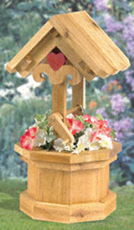 Garden Wishing Well Wood Project Plan