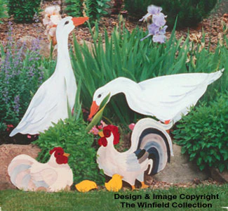 Geese, Hens, Chicks & Rooster Patterns
