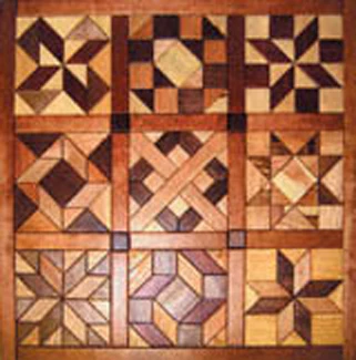 Geo Shape Wood Quilt Scroll Saw Pattern Design