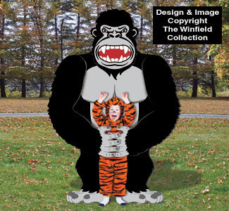 Giant Ape Photo Op Wood Plans