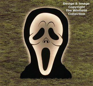 Giant Glowing Ghoul Woodcrafting Pattern