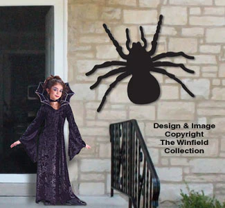 Giant Spooky Spider Pattern
