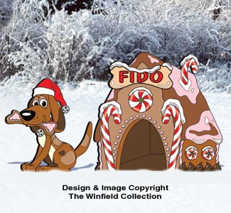 Gingerbread Doghouse Pattern
