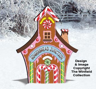 Gingerbread Junction Pattern