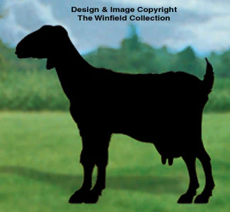 Goat Shadow Woodcrafting Pattern (YD238)