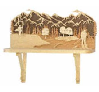 Golfers Paradise Shelf Project Pattern