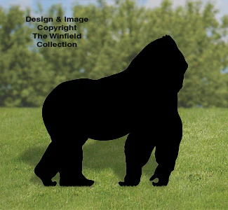 Gorilla Shadow Wood Project Pattern