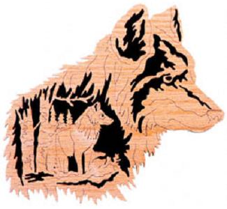 Gray Wolf - Nature's Majesty Project Pattern(F)