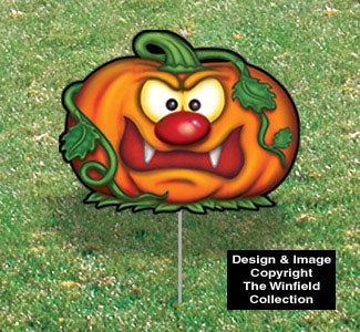 Halloween Yard Art - Fangs